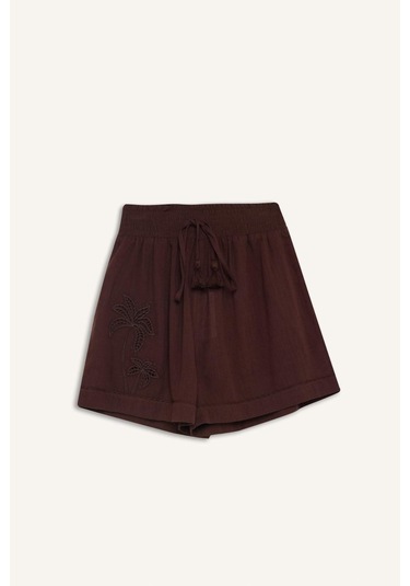 Defacto Regular Fit Müslin Plaj Şortu-fall İn Love E4272ax25smbn166 Kahve Defacto Regular Fit Müslin Plaj Şortu-fall İn Love E4272ax25smbn166 Kahve