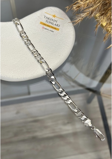 Gümüş Marka Model Xp Bileklik 21 Cm Gümüş