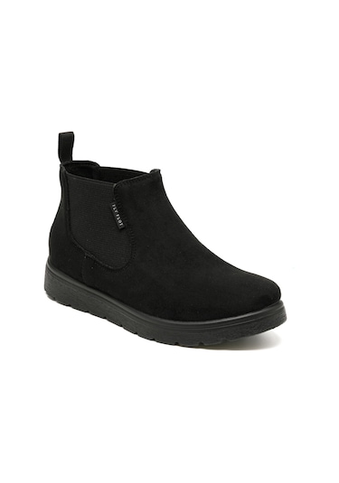 Bot Kadın 45 U33 Vx Fly Flot Cloth Woman Ankle Boot Black Siyah
