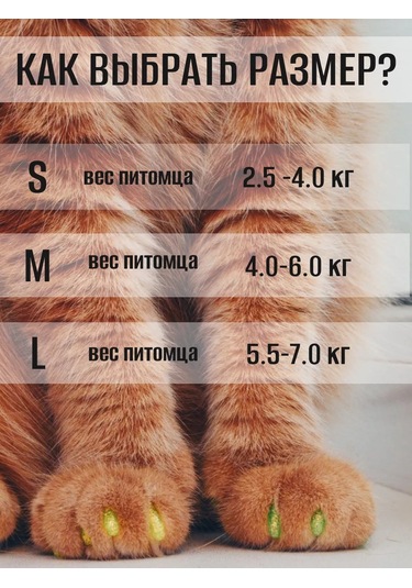 E.lekar' Kediler İçin Anti-tırmık Tırnak Kılıfları 40 Adet M 164364894