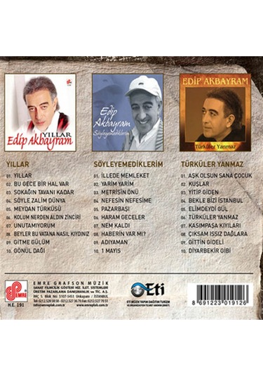 Edip Akbayram - Arşiv 1 (CD)