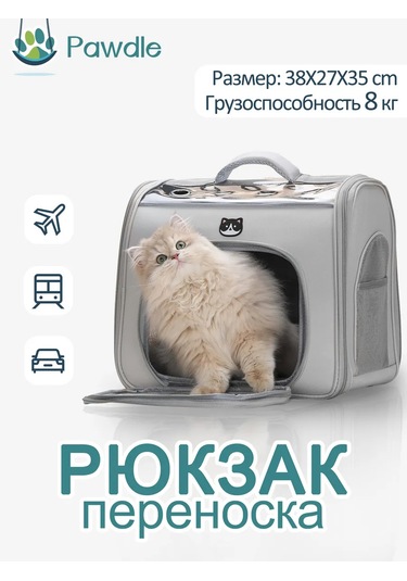 Pawdle Kedi Ve Köpekler İçin Taşıma Sırt Çantası 293928312