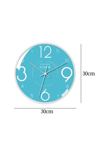 Pazly Yaratıcı Suntek Stil-c Stil Saat Ofis Modern Komik Inç Geriye C 12 Hd Çok Renkli