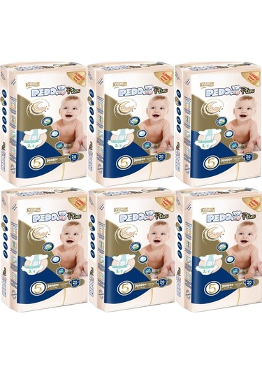 Pedo Plus Bebek Bezi 5 Numara 11-25kg Junior 120 Adet 6'lı