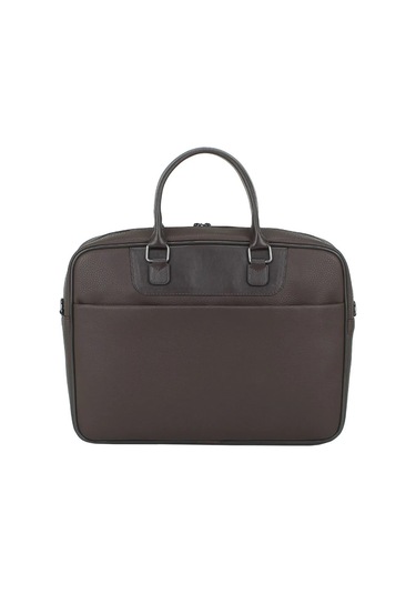 Case Club 2208 Evrak Çantası 15.6 İnç Laptop Bölmeli Omuz Askılı Busines Kahverengi