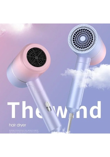 Ev Için Taşıma Çantası Sıcak Hava Anyon Saç Bakımı Ile Katlanır Saç Makinesi 800w Gradient