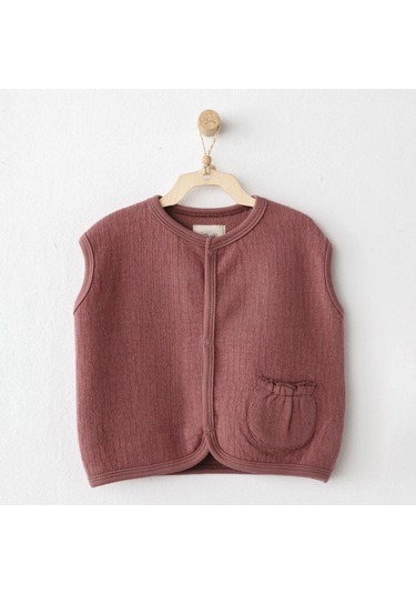 Andywawa Bebek Yelek Ac26201 Gül Kurusu