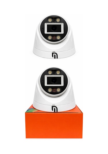 Unıywell İp Dual Led Dome Kamera Akıllı Çift Işık