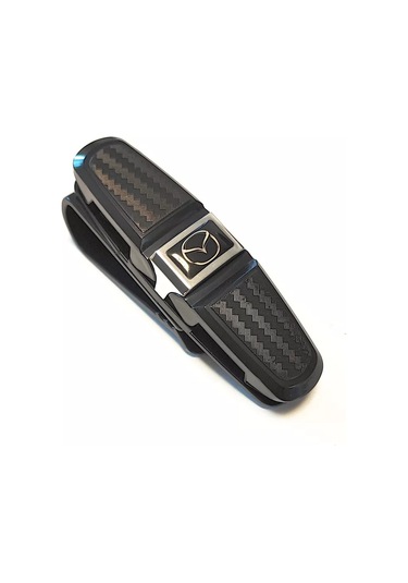 Power Resulting Mazda Güneşlik İçin Araba İçi Gözlük Tutucu 174448198 Siyah