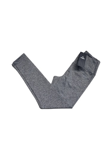 Fuba Kadın Yüksek Bel Tayt Gri