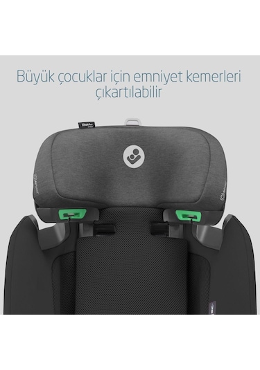 MaxiCosi Titan Pro ISize Adac'lı 936 Kg Çocuk Oto Koltuğu Authentic Black