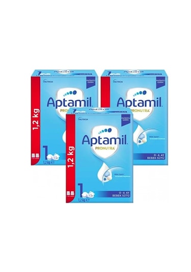 Aptamil 1 Bebek Sütü 1200 Gr 3 Adet