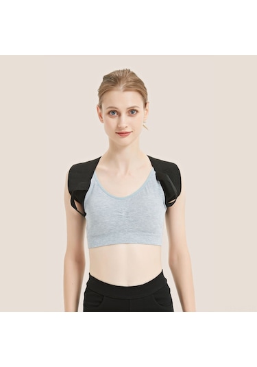 Mufunye Nefes Alabilen Malzemelerden Yapılmış Ayarlanabilir Postür Düzeltici