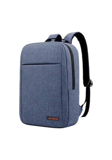 Mufunye 15.6 İnç Laptop İçin Tamponlu Bölmeli Sırt Çantası - Geniş Kapasiteli, Konforlu Ayarlanabilir Askılar, Lacivert Lacivert