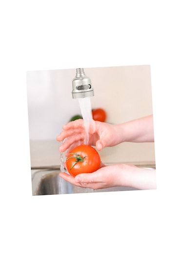 1 Bilgisayar Musluk Duş Musluk Püskürtücü Musluk Aksesuarı Gümüş