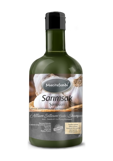 Mecitefendi Sarımsak Cansız Dökülen Saçlar için Şampuan 400 ML