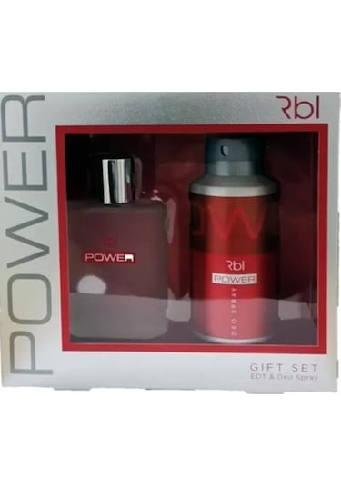 Rebul Power Erkek Parfüm EDT 50 ML + Power Erkek Sprey Deodorant 150 ML