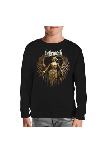 Behemoth Siyah Çocuk Sweatshirt (403577857) Siyah