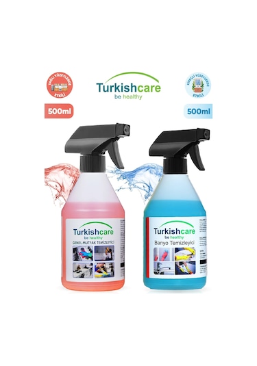 Simple & Clean Banyo Ve Mutfak Temizleme Spreyi 2 x 500 ML