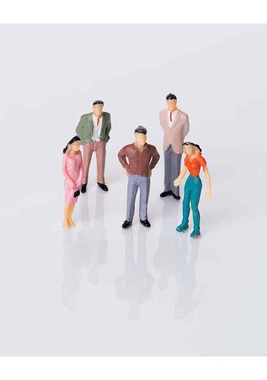 Eshel Maket Renkli İnsan Figürü--1/50--4 lü