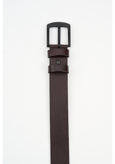 Erkek Kahverengi Deri Kemer 112548 Kahverengi