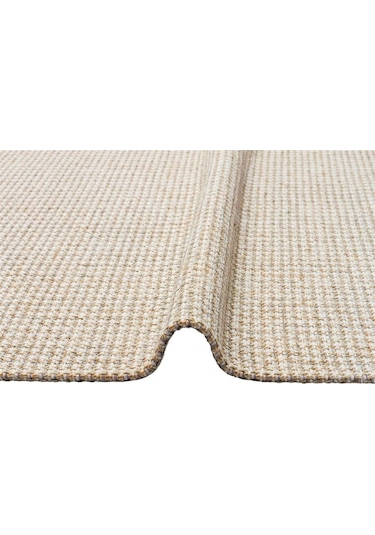 Eko Halı Brooklyn Brk01 Krem Gri Kaymaz Kilim 80X150 Cm