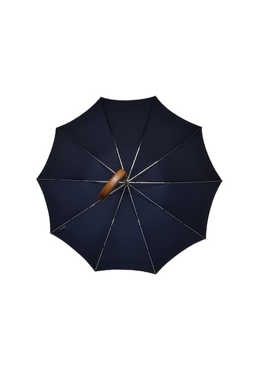Baginn Snotline-april Erkek Baston Şemsiye Ahşap Sap Siyah Renk 100 CM Çap 001