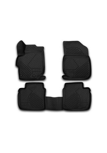 Element Citroen C-Elysee 3D Havuzlu Paspas Siyah Renk