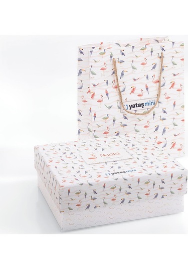 Yataş Mini Nuala Bebek Ranforce %100 Pamuk Nevresim Takımı - Pudra