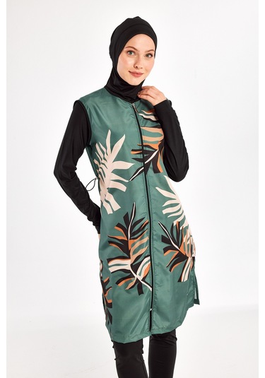 Tam Kapalı Tesettür Mayo 1305 Siyah05 Siyah05