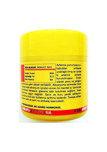 Rotifish Kabuksuz Artemia Balık Yemi 15 G X 3 Adet