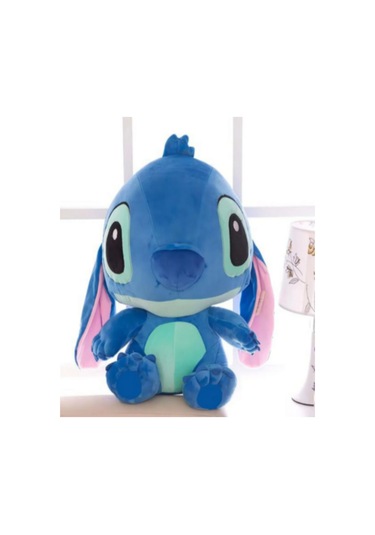 Sevimli Stitch Peluş Oyuncak Lilo Ve Stitch Doll 50 Cm Mavi