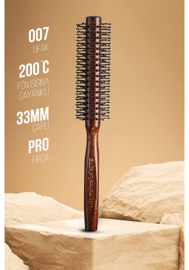 Professional 007 Ufak Erkek Saç Fırçası