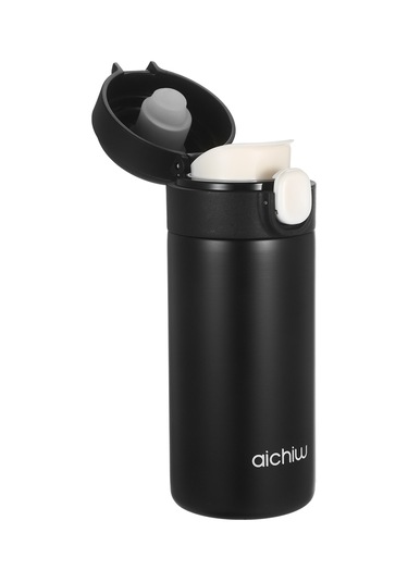 Kosona 304 Çelik Siyah 300ml Evrensel Kullanimlı Vakuum Isı Saklama Termos Bardak Aı-d97 Diğer