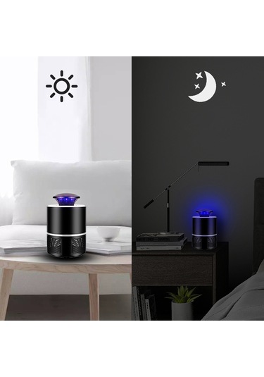 Monyee Portatif 20db Düşük Gürültülü 120m² Kapsama Alanlı Abs Islak Böcek Tutucu Led Mus Derleyici Lambası Beyaz