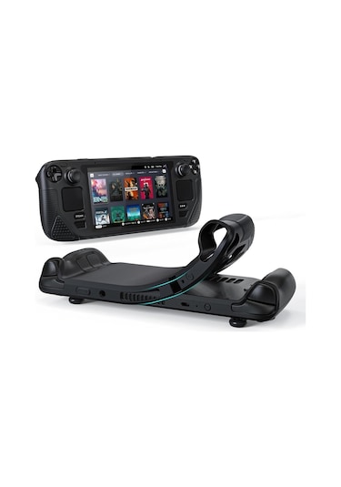 Steam Deck Oled/lcd Uyumlu Silikon Koruyucu Kılıf Siyah M53