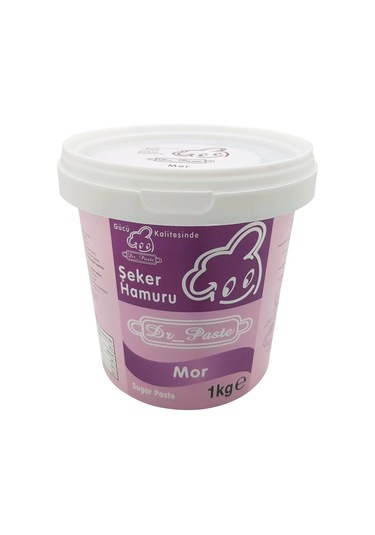 Dr. Paste Şeker Hamuru Mor 1 KG