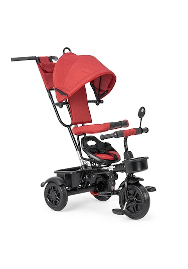 Comfymax Roadstar Ebeveyn Kontrollü Bebek Çocuk Bisikleti - Red Kırmızı