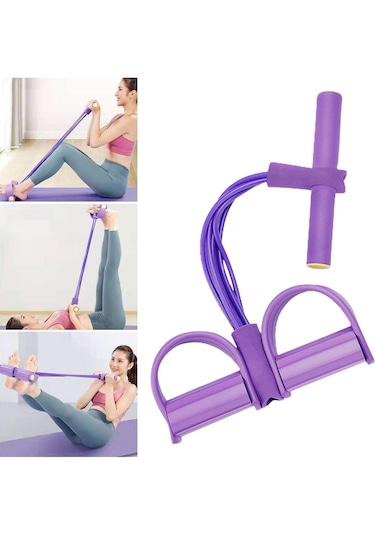 Karın Kol Kalça Ayak Tüm Vücut Şekillendirme Body Trimmer Fitness Mor