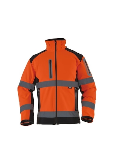 Vızwell Vwjk177-b Softshell Ceket Turuncu