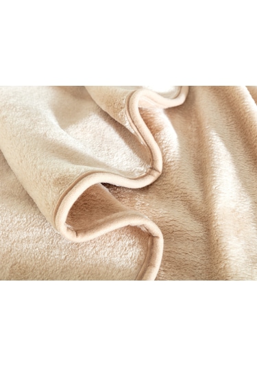 Madame Coco Clementine Vizon Emboss Battaniye Bat0000000021çift Kişilik-bej Vizon