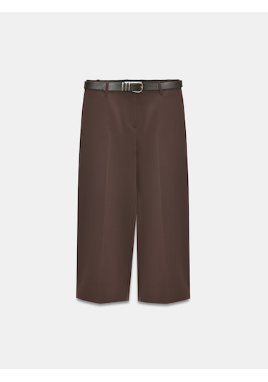 Dilvin 72640 Düz Paça Pantolon-kahve Kahve
