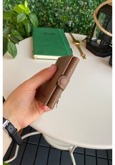 Modica® Montana - Hakiki Deri Minimalist Katlanabilir Cüzdan