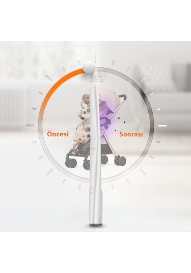 59S X5 Çok Fonksiyonlu 2500 mAH Şarj Edilebilir UVC Sterilizasyon Cihazı