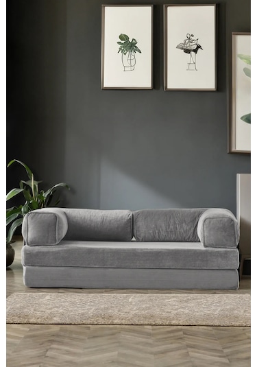 Mobetto Legoom Açılır Kanepe Yatak Olabilen, Aktivite Koltuğu - Gri