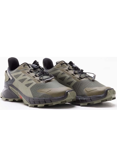 Salomon Supercross 4 M Olive Outdoor Ayakkabı 472051 Yeşil