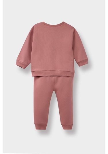 Defacto Kız Bebek Çiçekli Sweatshirt Kumaşı 2li Takım E8993a525aubr103 Pembe Defacto Kız Bebek Çiçekli Sweatshirt Kumaşı 2li Takım E8993a525aubr103 Pembe