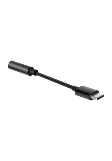 Xindoker Type-c'den 3.5mm'ye Ses Adaptörü, Dac Dijital Çözümleme, Arama Ve Müzik Dinlemeye Destek, Siyah