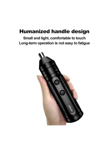 Kangvka Usb Şarjlı Mini Elektrikli Tornavida Seti - 3n.m Tork, İleri/geri Dönüş, 10 Parça Uç Takımı X1 Geliştirilmiş Sürüm