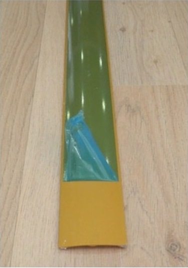 Yapışkanlı Sarı Parke Kapı Eşik Çıtası En:37 cm Uzunluk:90 3 Adet